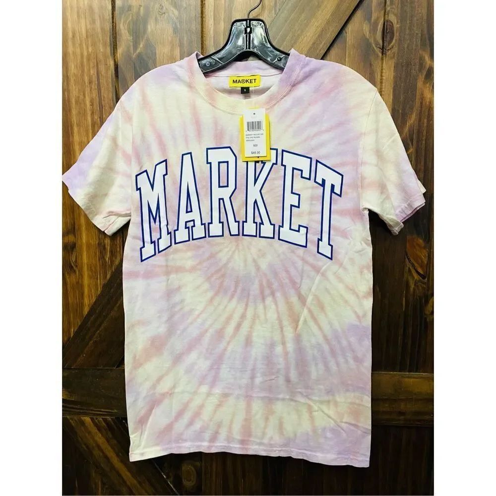 MARKET Tie Dye T-shirt Size Small Listing #2